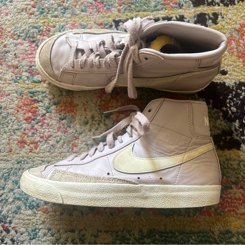 Nike Blazer Mid '77 Sneakers Purple Casual Lifestyle CZ1055-002 Women - Sz 7
